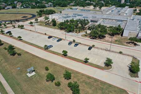 Pearson Ranch Middle School Parking Lot - Front Lot in Austin