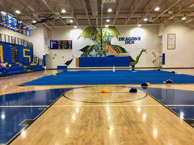 Jefferson High School in Tampa Florida - Gym