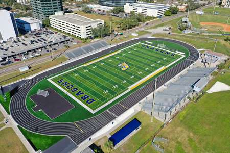 Jefferson High School in Tampa Florida - Football Field