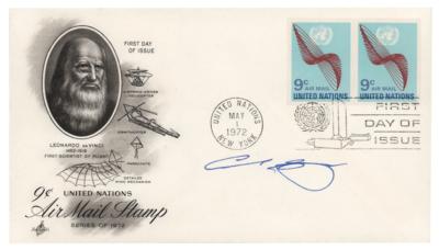 Lot #222 Carl Sagan Signed FDC