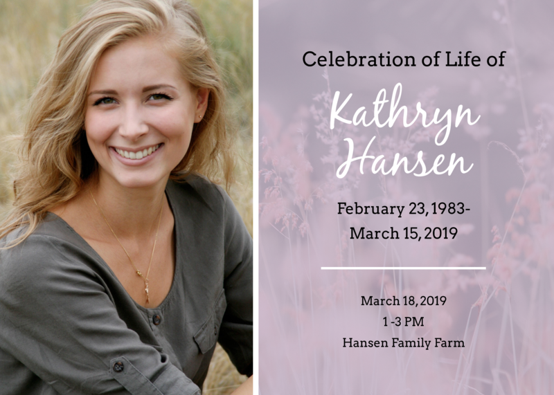 Printable Celebration Of Life Cards