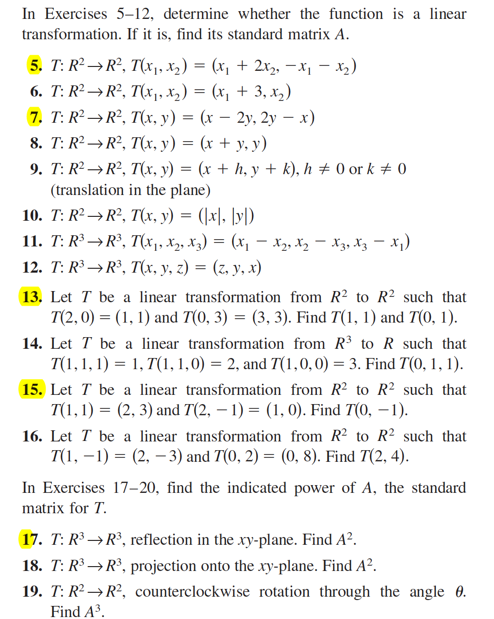 A Linear Transformation Is A Function image.