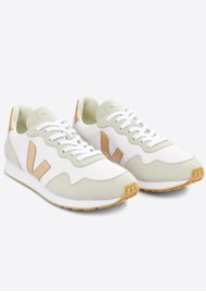 VEJA SDU Trainers - White & Platine