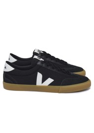 VEJA Volley Canvas Trainer - Black/White/Natural