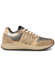 WODEN Rigmore Reflective Trainers - Silver Mink