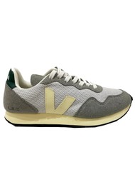 VEJA SDU Rec Alveomesh Trainers - Light Grey/Butter