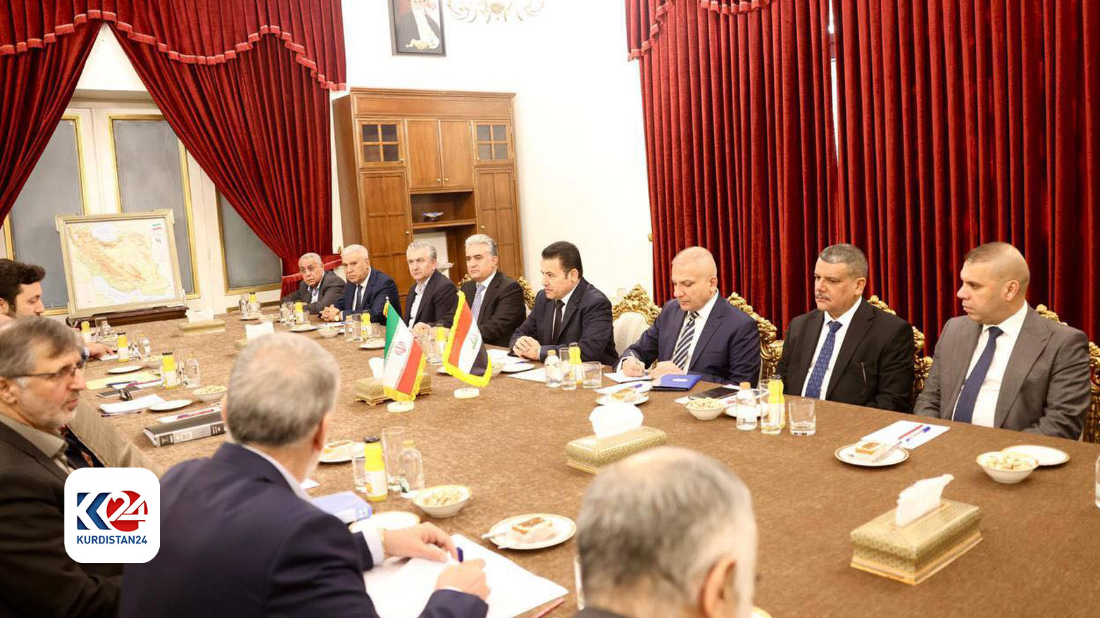 A view of the meeting in Tehran. (Photo: Kurdistan24)