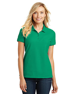 Port Authority L100 Ladies Core Classic Pique Polo at BigNTallApparel