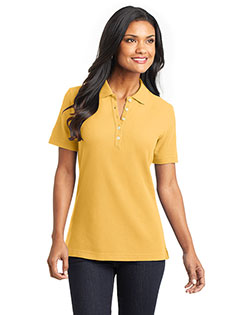 Port Authority L800 Women Ezcotton Pique Polo at BigNTallApparel