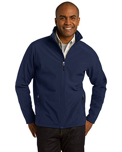 Port Authority TLJ317 Men Tall Core Soft Shell Jacket at BigNTallApparel