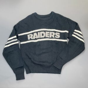 Photo detail:NFL LOS ANGELES RAIDERS KNIT SWEATER