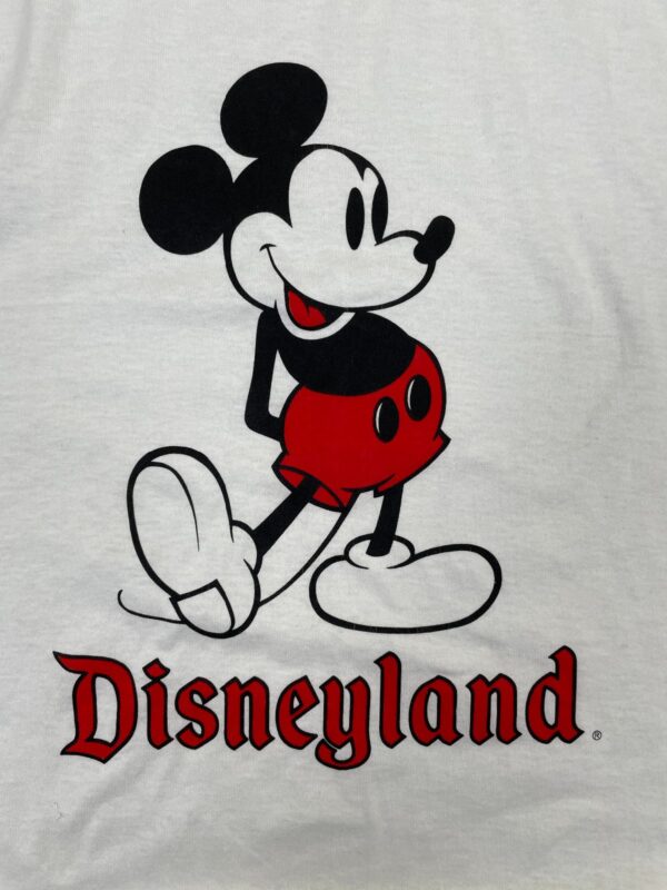 KILLER! 1980S DEADSTOCK SHORT SLEEVE MICKEY MOUSE RAGLAN TEE