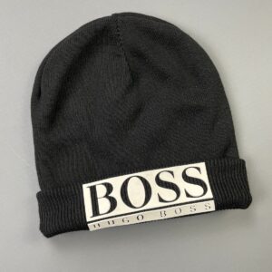 Photo detail:SLOUCHY KNIT BEANIE FRONT RUBBERIZED CUTOUT LOGO