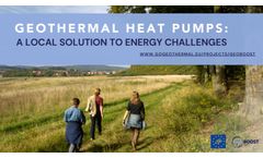 Geothermal Heat Pumps: A Local Solution to Energy Challenges