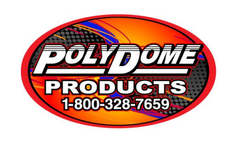 PolyDome - Model PD-1009NS - High Door Natural Shell & Vent Only