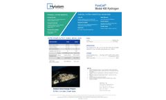 PureCell - Model 400 Hydrogen - Phosphoric Acid Fuel Cell (or PAFC) Unit - Brochure