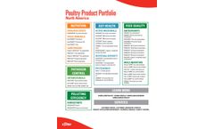 KANA Poultry Product Portfolio