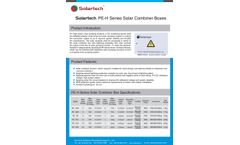 Solartech - Solar Combiner Box  - Brochure