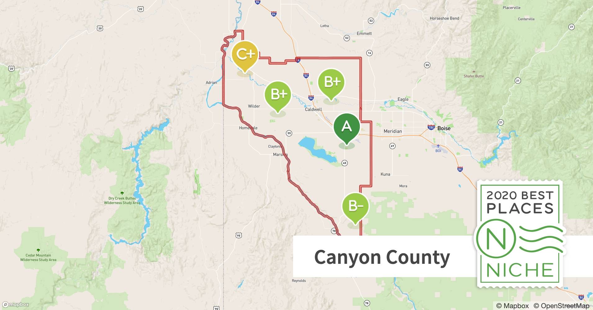 Canyon Lakes Ranger District Map