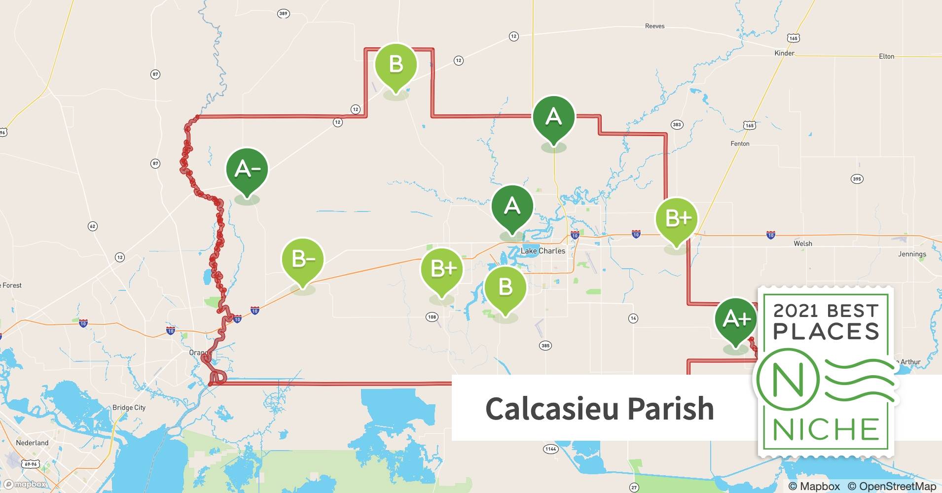 2021 Best Places to Live in Calcasieu Parish, LA - Niche