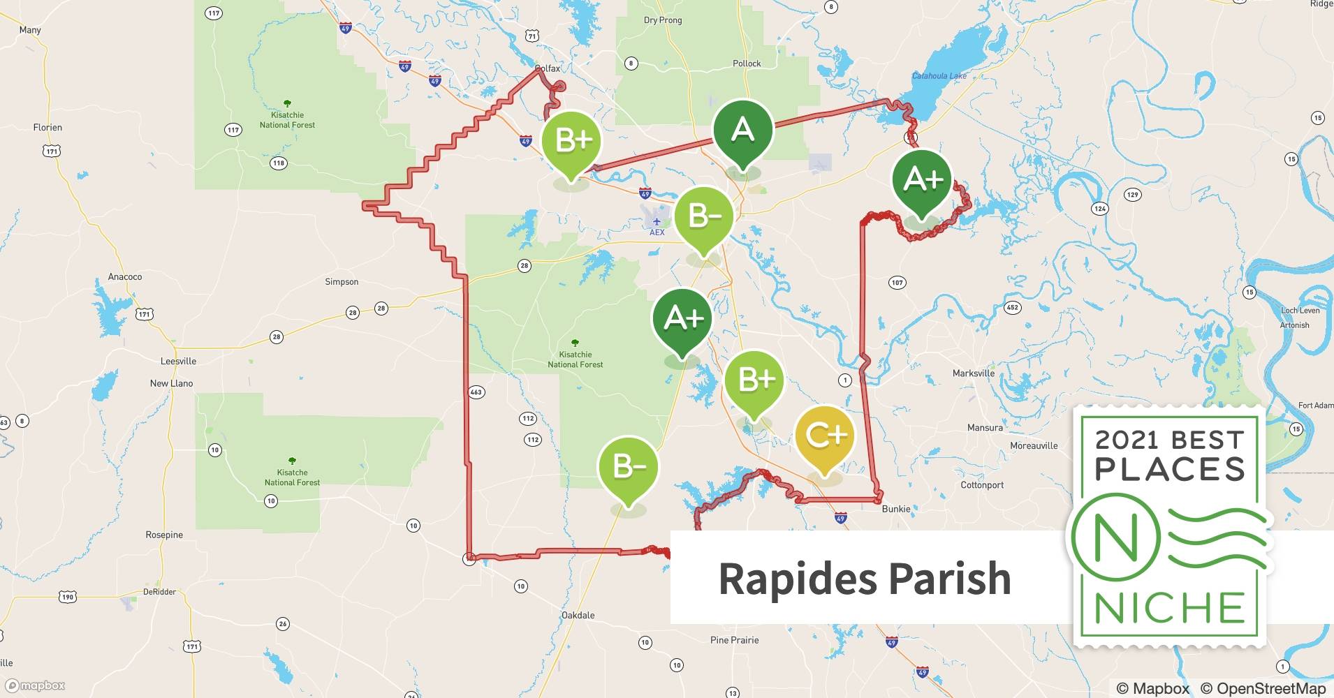 2021 Best Places to Live in Rapides Parish, LA - Niche