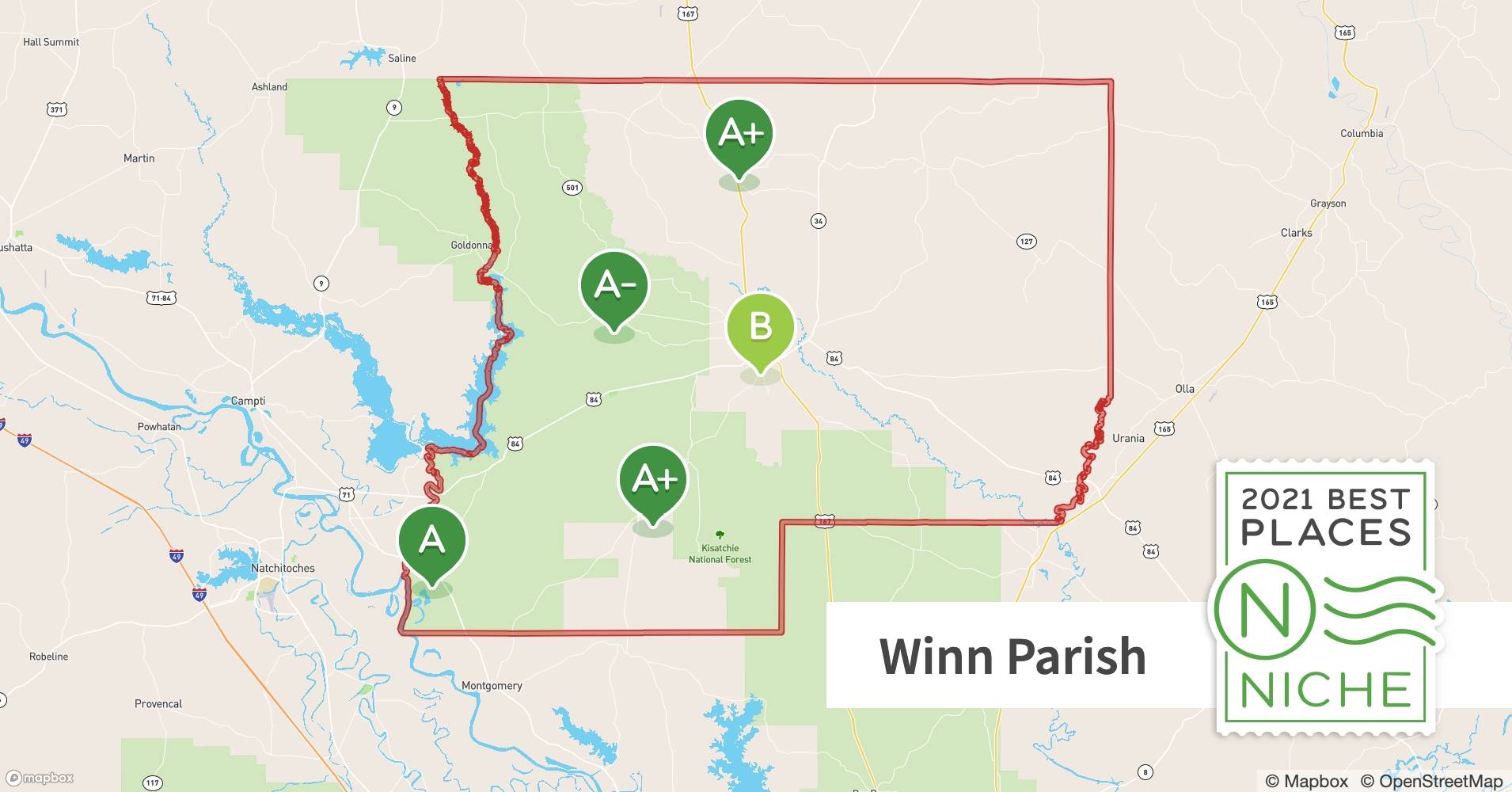 2021 Best Places to Live in Winn Parish, LA - Niche