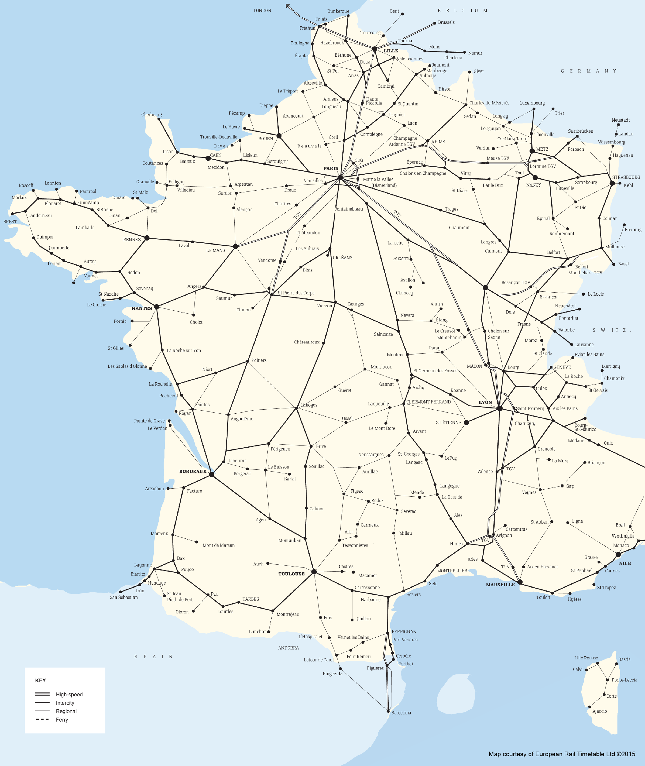 Produkt Pokles Zbytečný european rail network map adresář Opuštěný Otravné