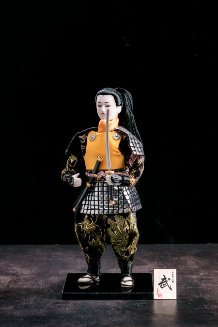 Japanese Samurai Male Doll - Art Dolls For Collection & Ornaments