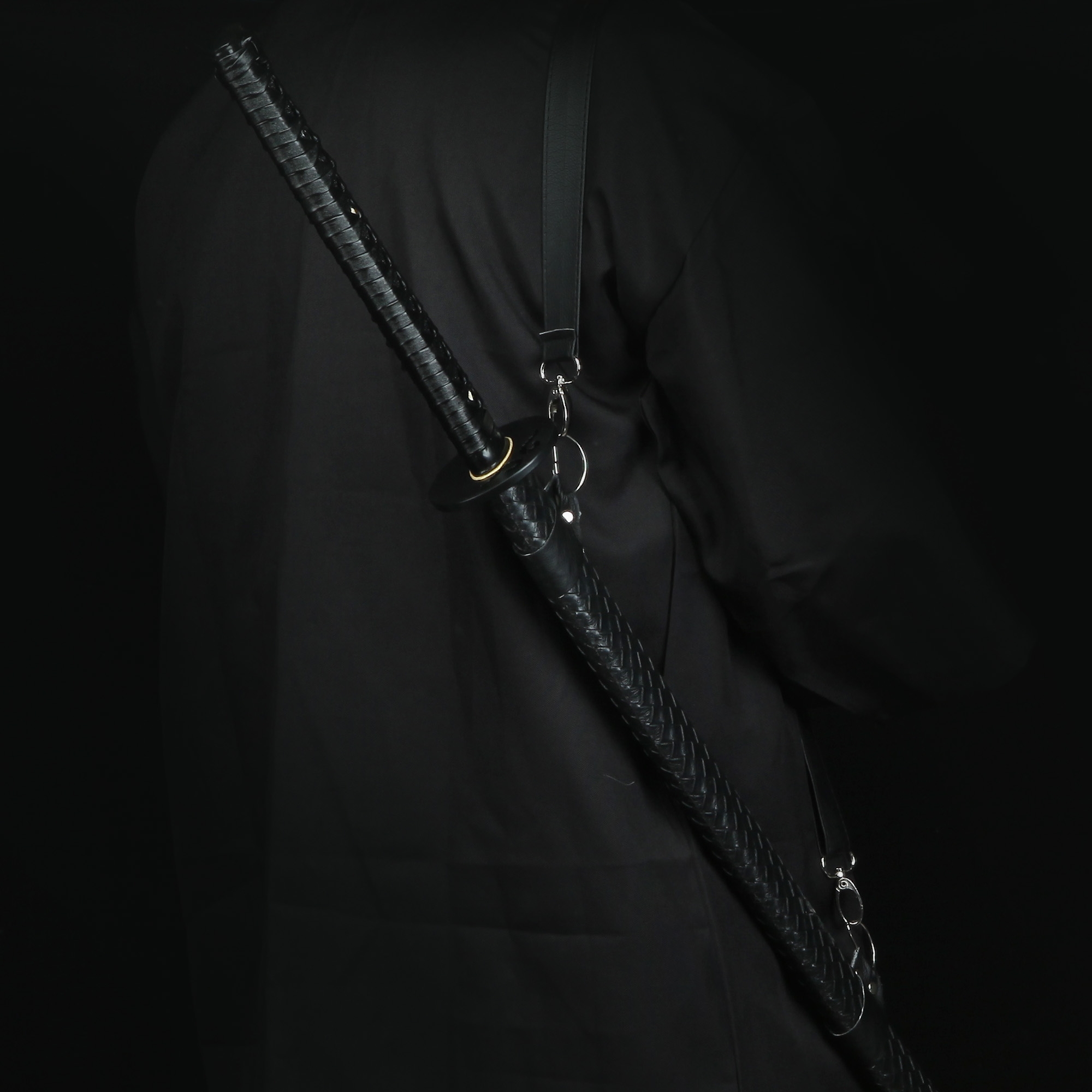 Obsidian Katana | Handmade Japanese Obsidian Katana With Black Blade ...