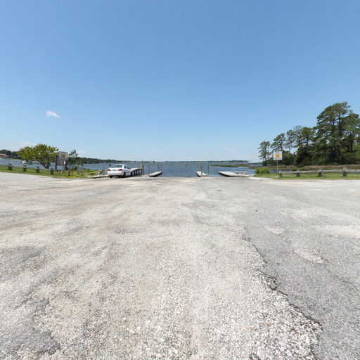 First Landing State Park Boat Landing scene image looking forward