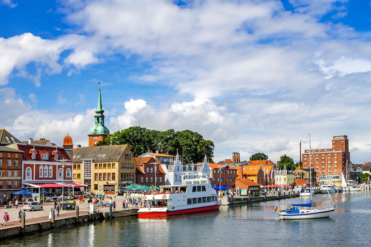 Flensburg, Old City, Germany