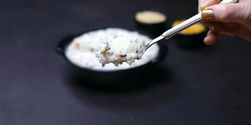 south indian style curd rice