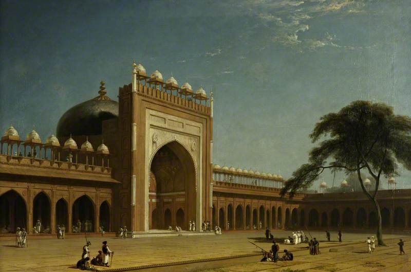 Quadrangle of the Jami Masjid, Fatehpur Sikri