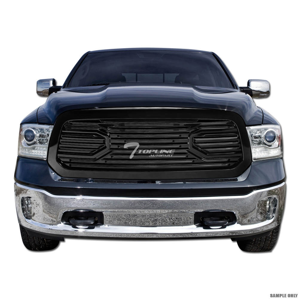 Topline For 2013-2018 Dodge Ram 1500 Big Horn Front Hood Bumper Grille ...