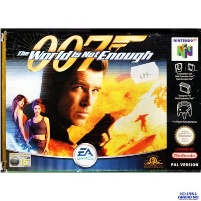 007 THE WORLD IS NOT ENOUGH N64