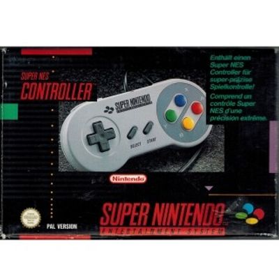 SNES HANDKONTROLL FINT SKICK BOXED