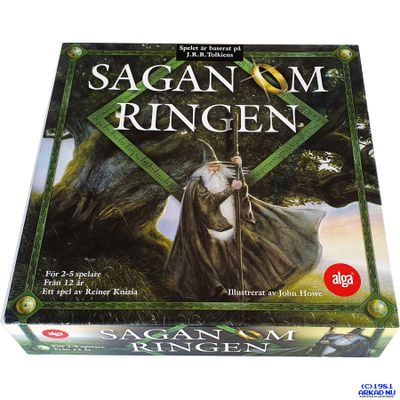 SAGAN OM RINGEN BRÄDSPEL