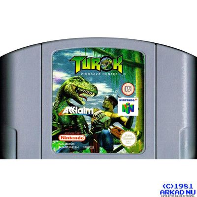 TUROK DINOSAUR HUNTER N64 SPELET ÄR P TYSKA