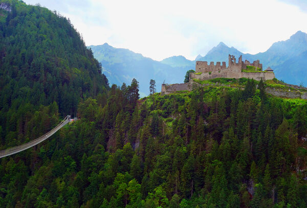 Ehrenberg Castle ruins, Reutte, Austria