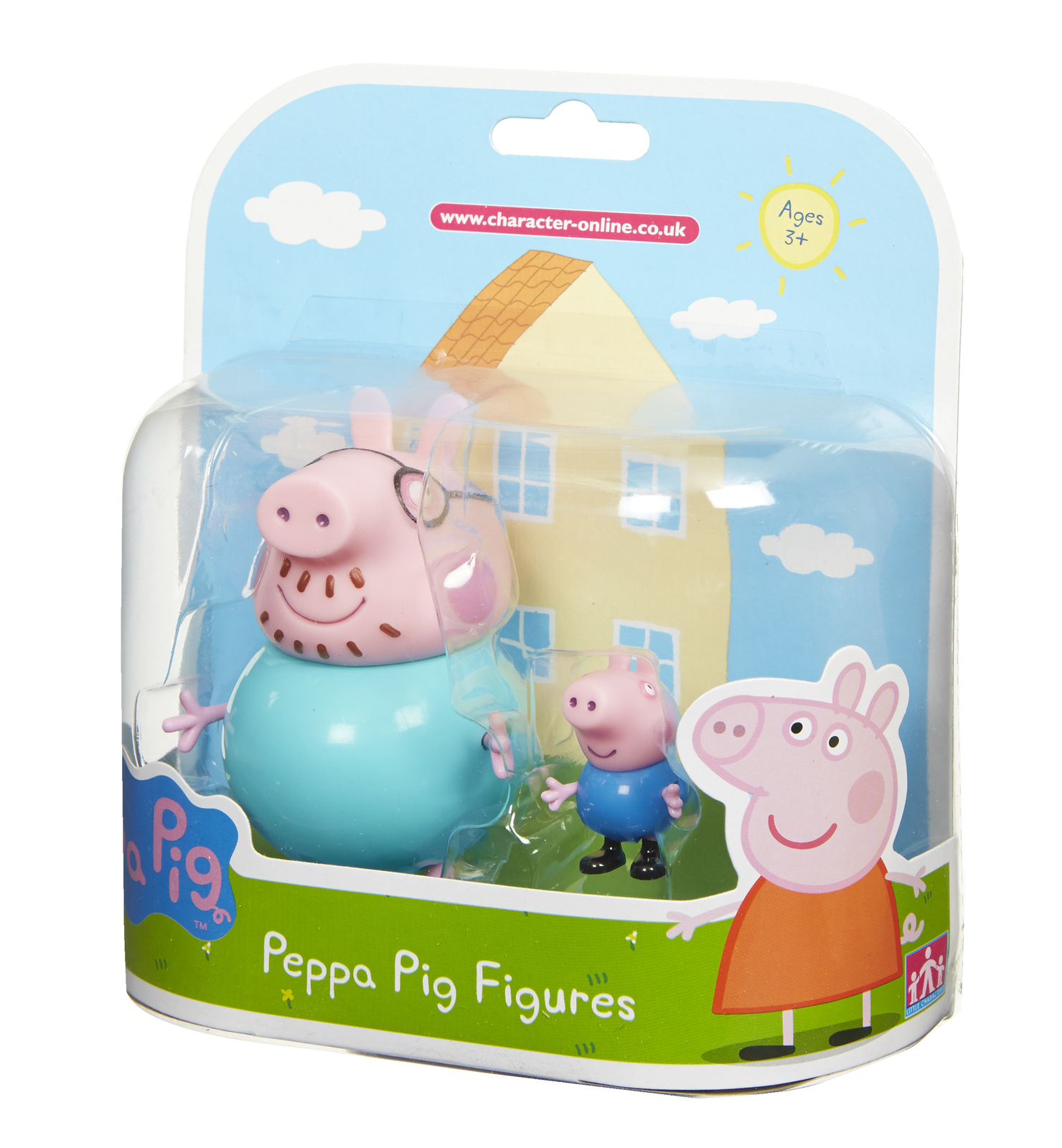 Buy Peppa Pig Twin Pack - Daddy Pig & George Pig at Mighty Ape NZ