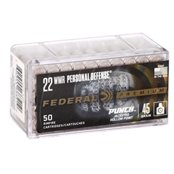 federal-premium-punch-22-winchester-magnum-rimfire-wmr-ammo-45-grain-jhp-pd22wmr1||