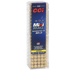 cci-mini-mag-22-long-rifle-ammo-40-grain-segmented-hollow-point-36cc||