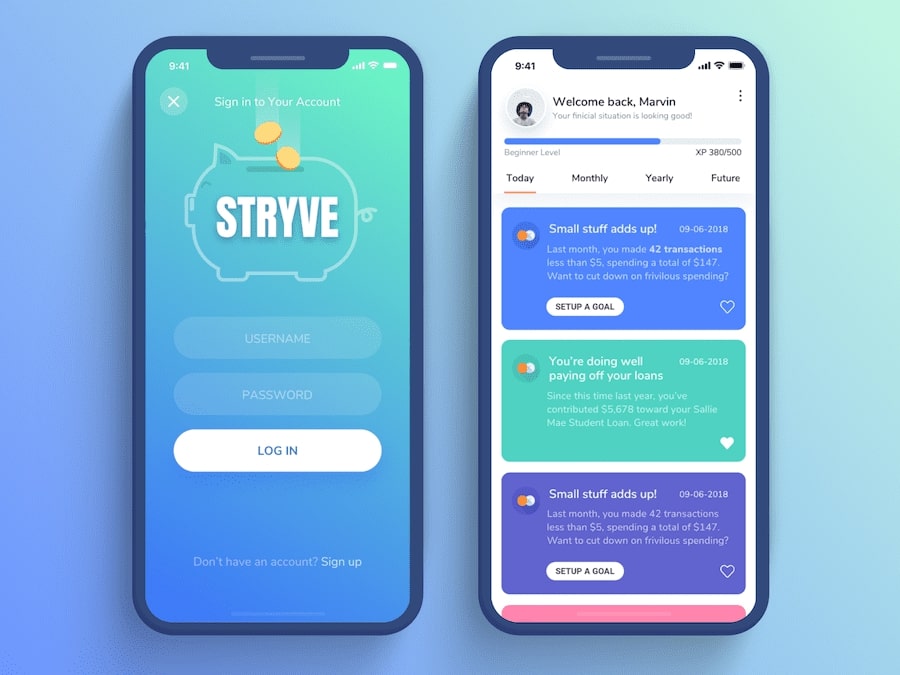 35 Best Mobile App Ui Design Examples Templates Shack Design - Reverasite