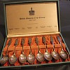 British Monarchs of the Century 1837-1937 set of (8) 5.25" spoons 