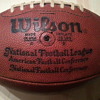 NFL official ball from Pete Rozelle era