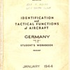 Identification & Tactical Functions of Aircraft~Germany, Jan., 1944