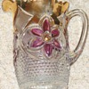 Cranberry Pitcher with Gold - What is it?