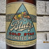 1924 Prohibition Blatz Brewing Co. Gold Star Club Soda 1 Pint 8 Ounce Brown Bottle w/ Label