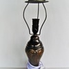 Art deco bronze table lamp ...