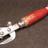 Vintage Kitchen Toll (Can Opener?) With a Red Handle